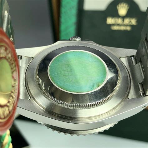 do rolex have a green sticker|green hologram sticker on caseback.